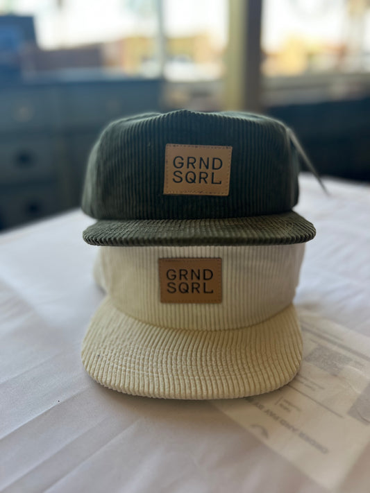 GRND SQRL Patch Hat - Corduroy